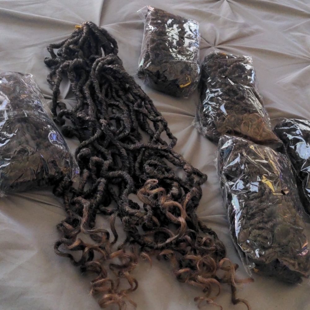 Crochet faux locs bundle
